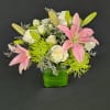Bring the season's beauty inside with this superb bouquet! With alluring pale
