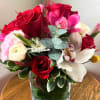Elegant romantic flower arrangement by Snyder Flowers in San Antonio featuring fresh