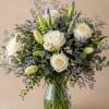 Description &amp; Substitution Policy

Elegant, serene, and timeless, Lavender Whisper is designed to