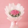 Instagram Caption:
Soft pink roses wrapped in elegance and love 
A timeless bouquet