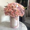 Pink Harvest Luxe Arrangement is an exclusive designer floral composition by La