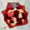 Celebrate the Philadelphia Phillies with this special custom bouquet of 12 red