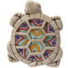 A cheerful mosaic turtle steppingstone that brightens a garden, patio, or entryway