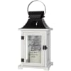 Flameless LED Candle Lanterns are made from quality wood with metal top.