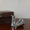 Perfect accessory for the well appointed bar-Salisbury Pewter's solid pewter fox stirrup