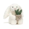 Cream Bunny with Plant is the queen of thoughtful gestures. She believes