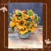 Brighten someone&rsquo;s day with Golden Glow Garden, a radiant arrangement handcrafted by