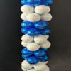Make a statement with this eyecatching balloon tower.  * Deluxe and