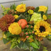 Fall arrangement in cube