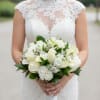 A timeless expression of love and elegance, this classic bridal bouquet is