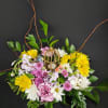 Birds alight on this tealight delight! A cute keepsake tealight cage is