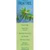 Bookmark with palm tree illustration and motivational text