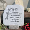 "Because someone we love is in Heaven, there's a little bit of
