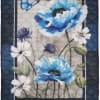 Looking for a Sympathy or Remembrance Quilt? This blue flowers &amp; butterfly