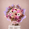 Brighten any space with our Elegant Flower Bouquet! Bursting with vibrant blooms