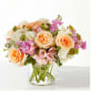 Relaxation and serenity can be found in gorgeous pink and peach hues