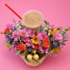 Sip, Sweets &amp; Stems is the ultimate pick-me-up gift, combining fresh blooms