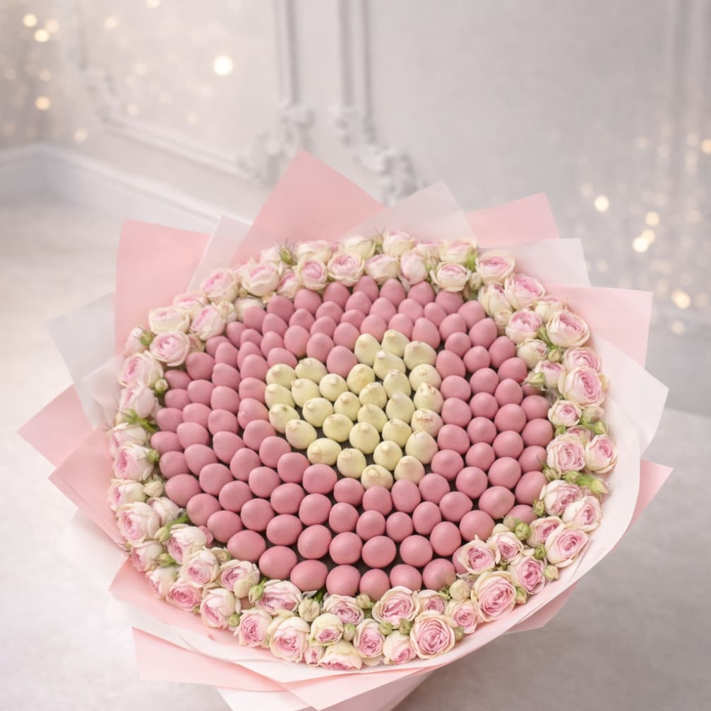 Strawberry & Rose Luxury Bouquet