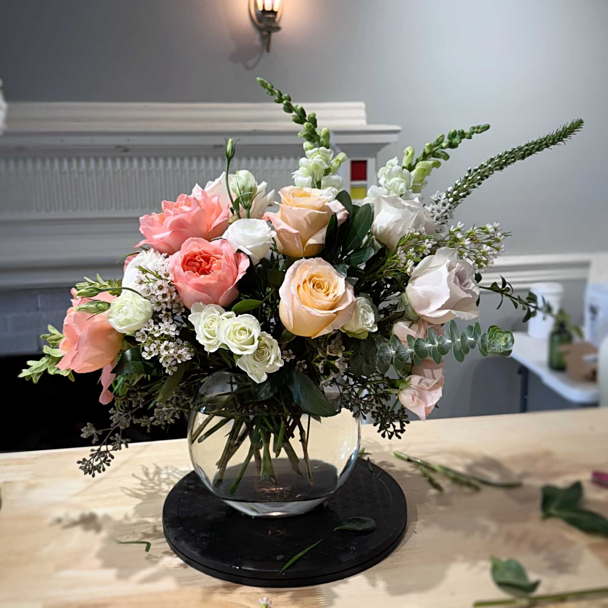 Petals &amp; Grace is a soft, garden-style floral arrangement designed for everyday, photo 3 of 3