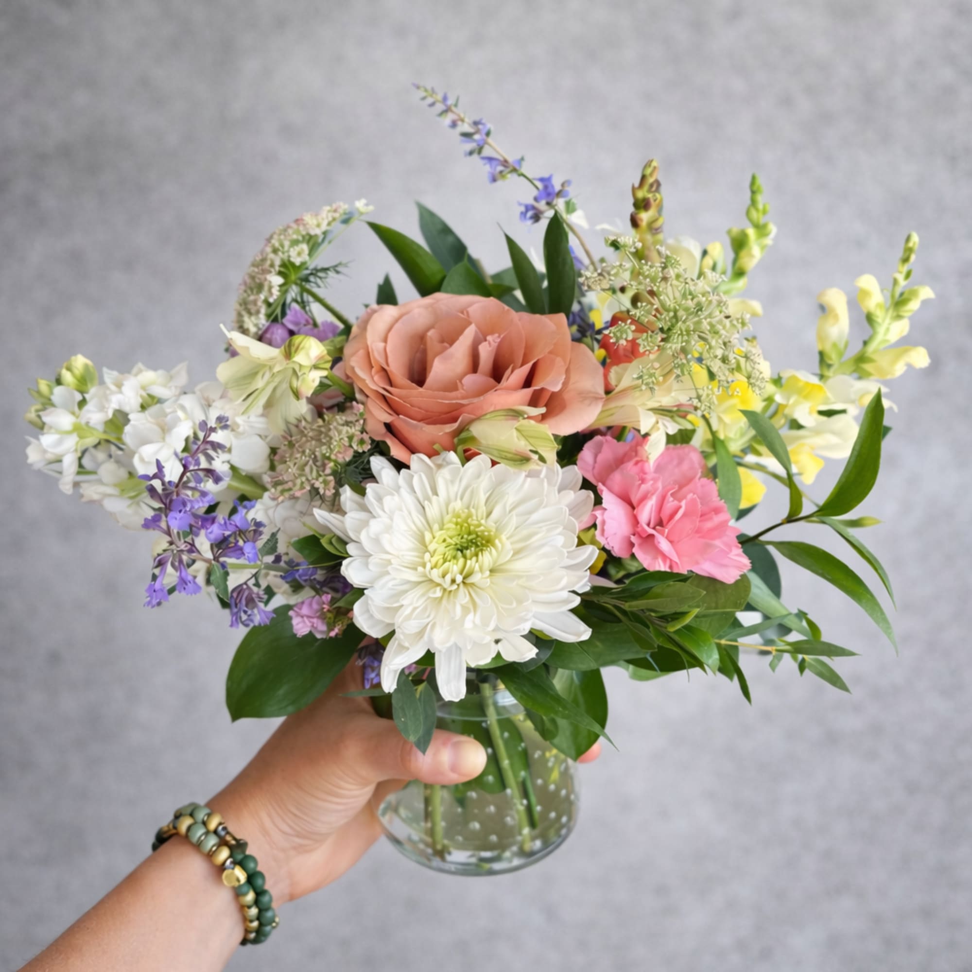 Soft &amp; Sweet is a light and airy Florist Choice arrangement designed