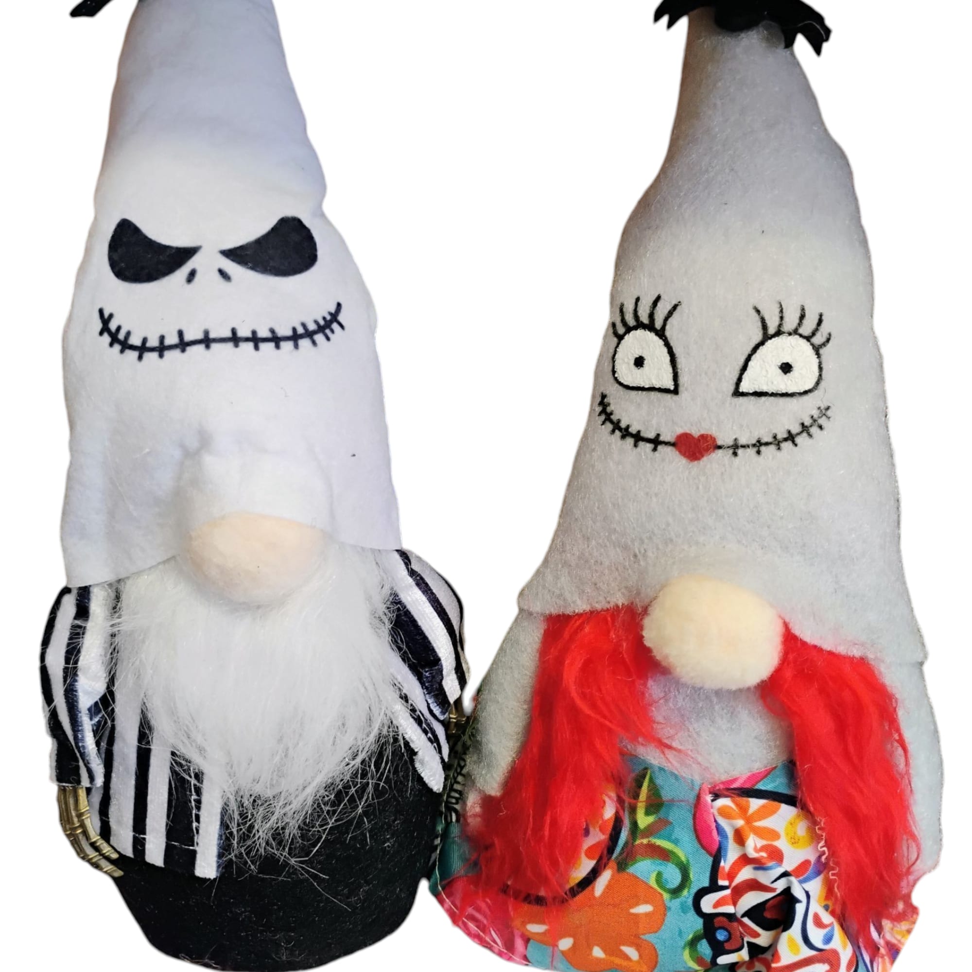 Step aside, basic Halloween d&eacute;cor&mdash;this ghoulishly glam gnome pair is serving Nightmare