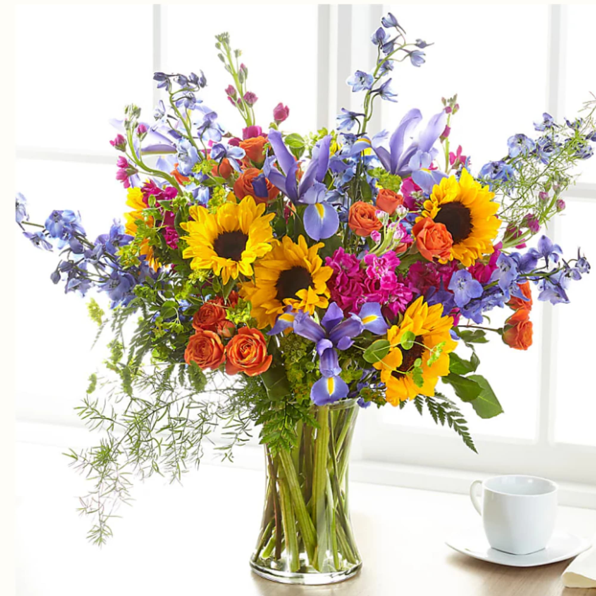 Show your loved ones how much you care with a bouquet full