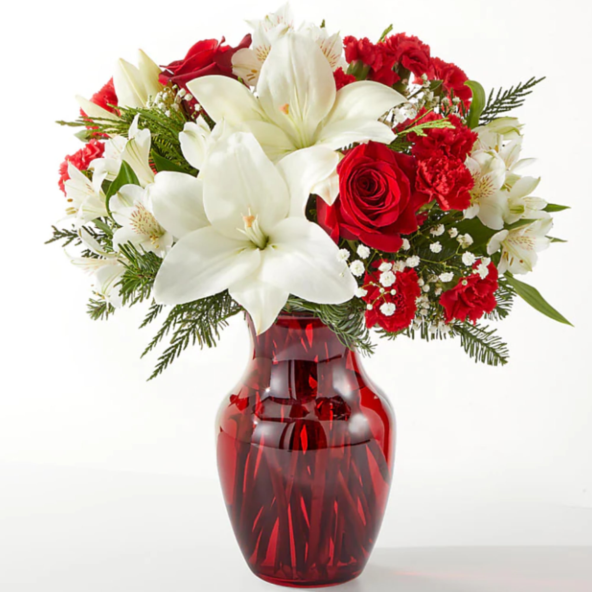 This ruby red stunner makes an excellent gift to spread joy and