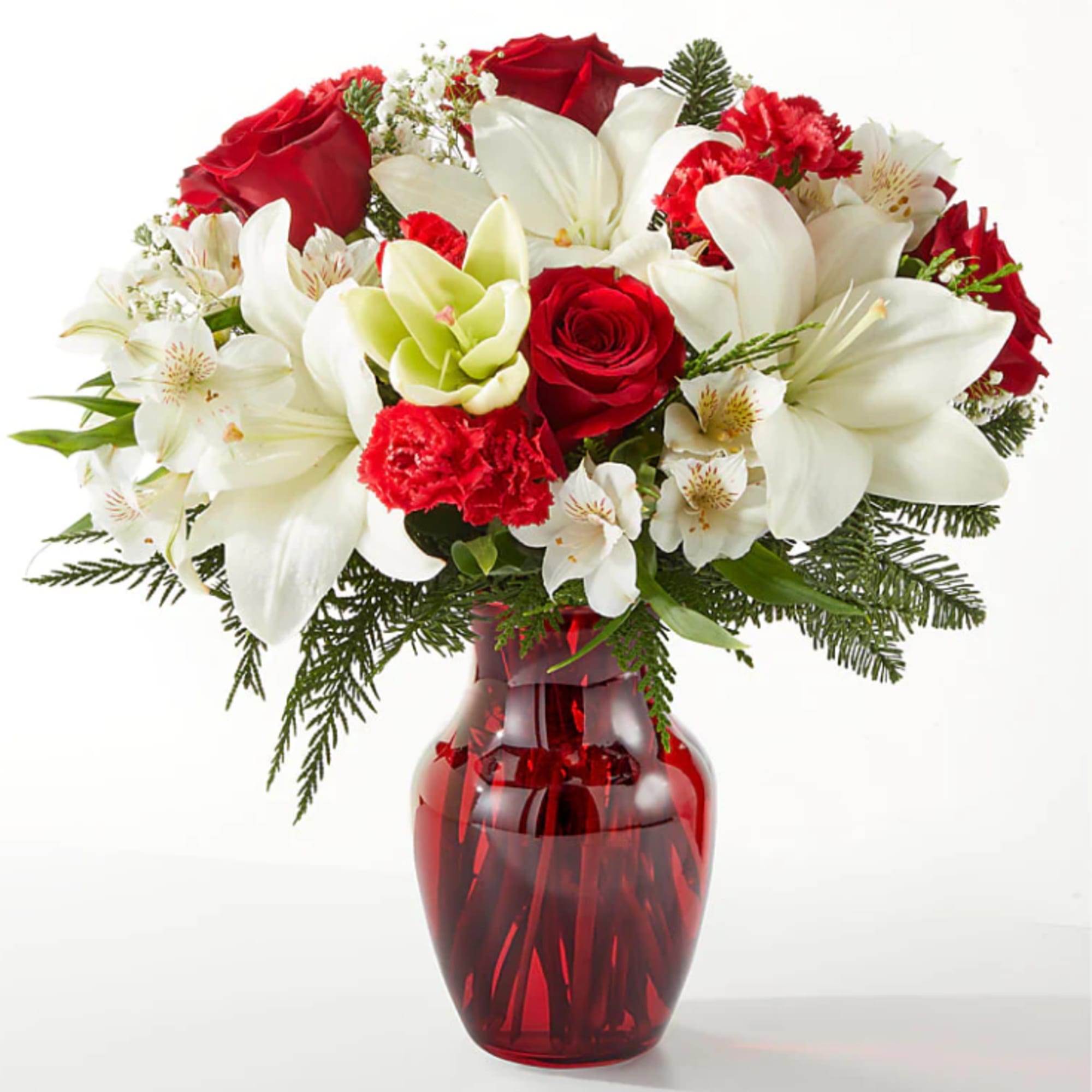 This ruby red stunner makes an excellent gift to spread joy and