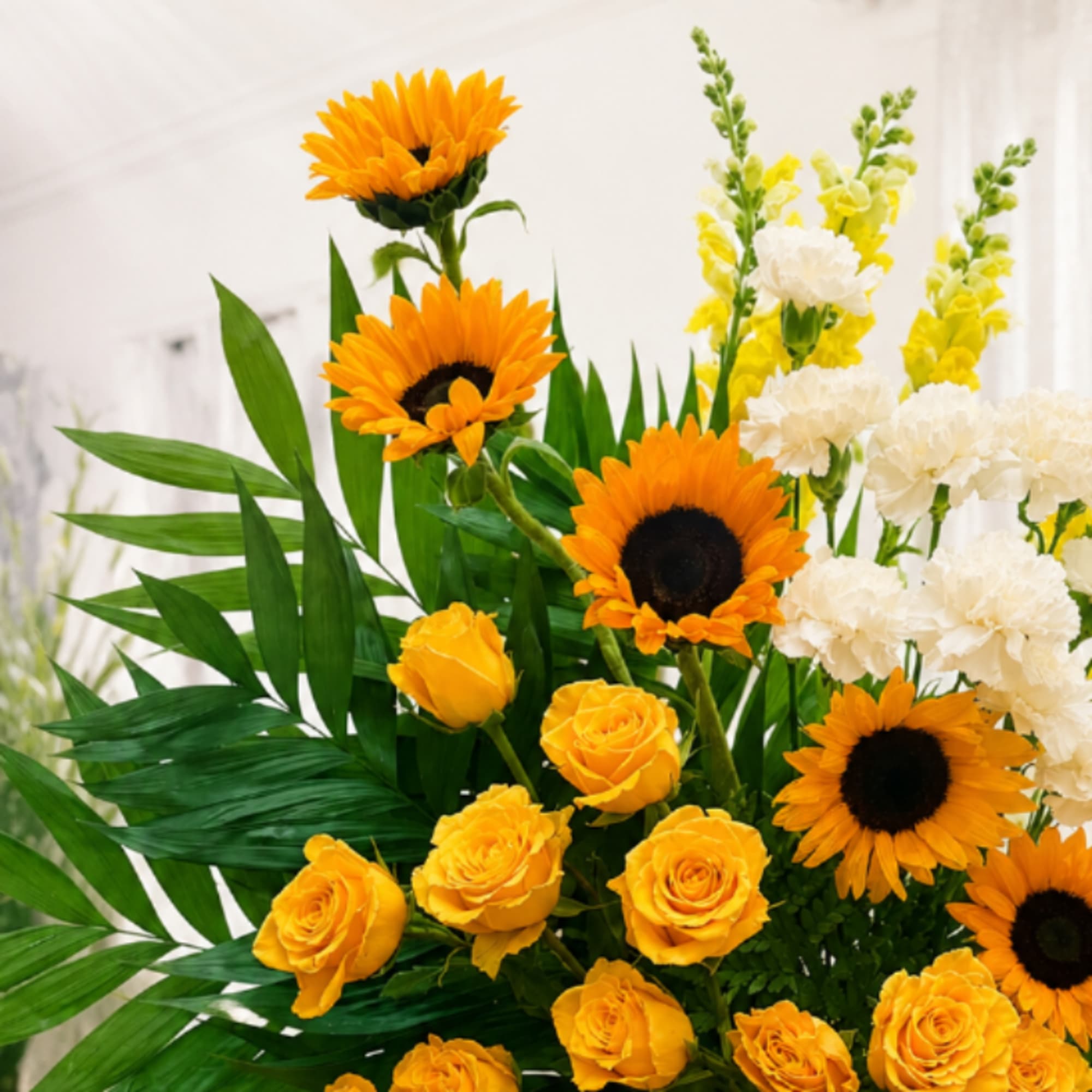 Honor a cherished life with the warm beauty of Golden Sunrise Tribute, photo 2 of 2