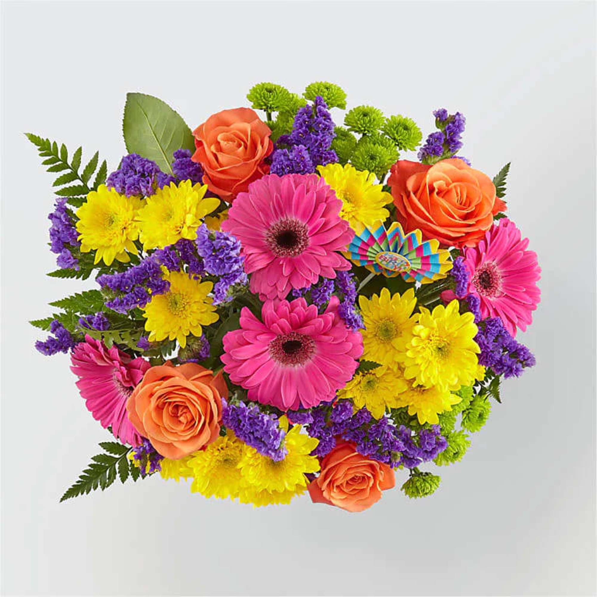 The Birthday Brights Bouquet is a true celebration of color and life, photo 2 of 3