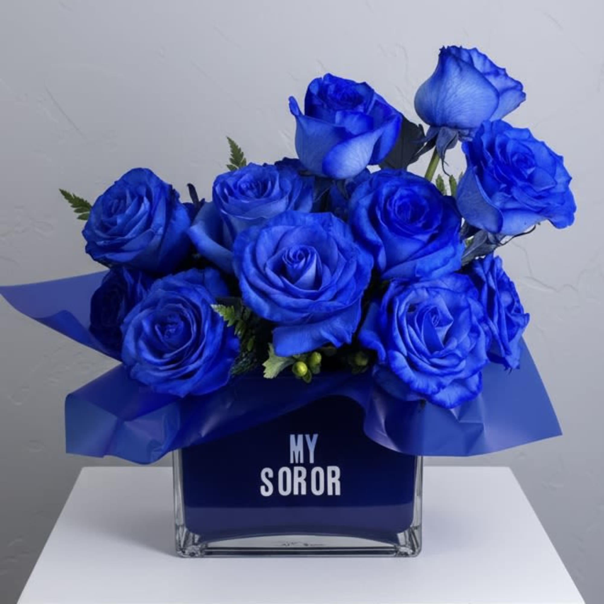 Decadent rose bouquet. Standard arrangement is red, but special color requests are, photo 3 of 3