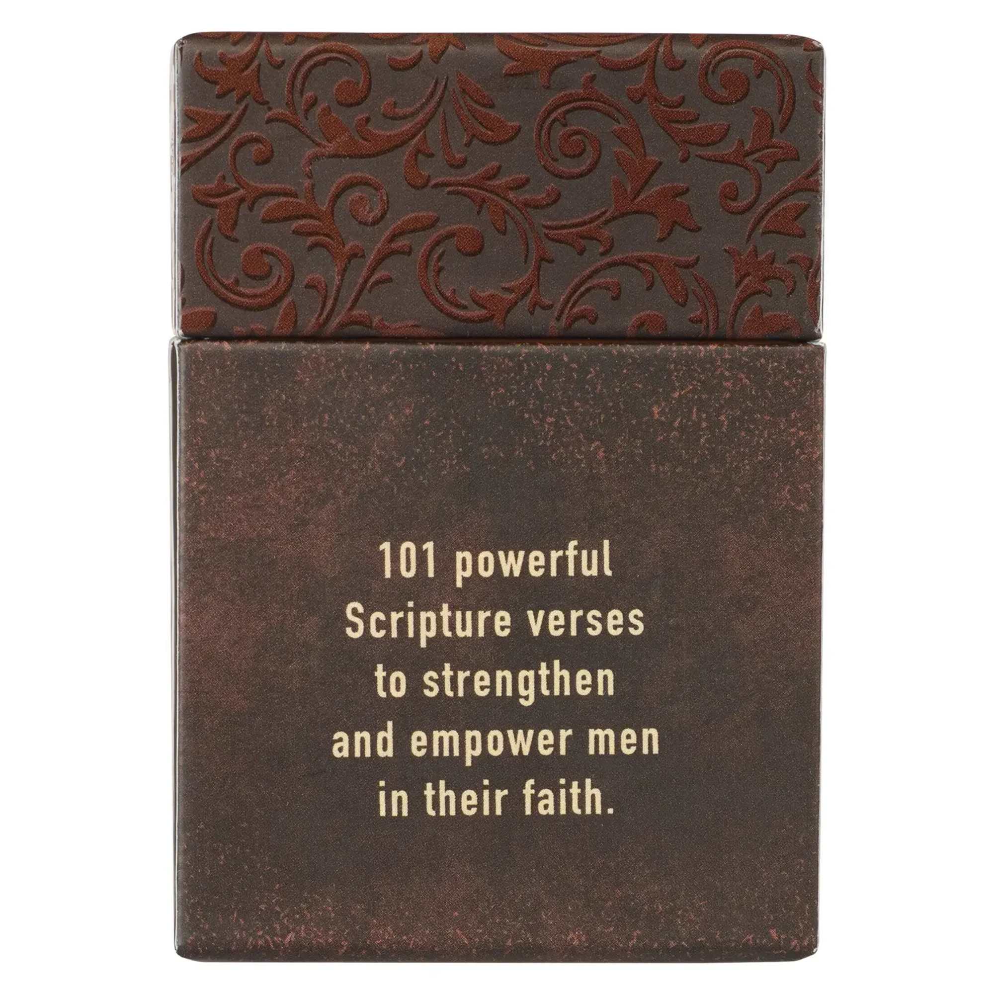 Decorative box with text about scripture verses
