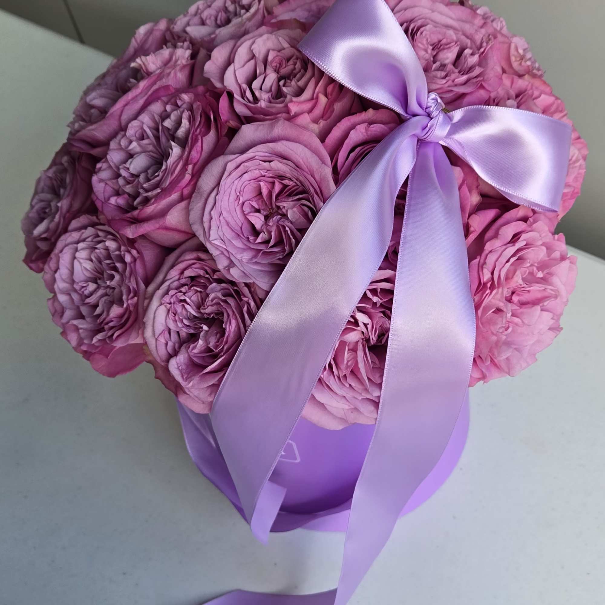 Luxury box with Peony roses 
, photo 2 of 2