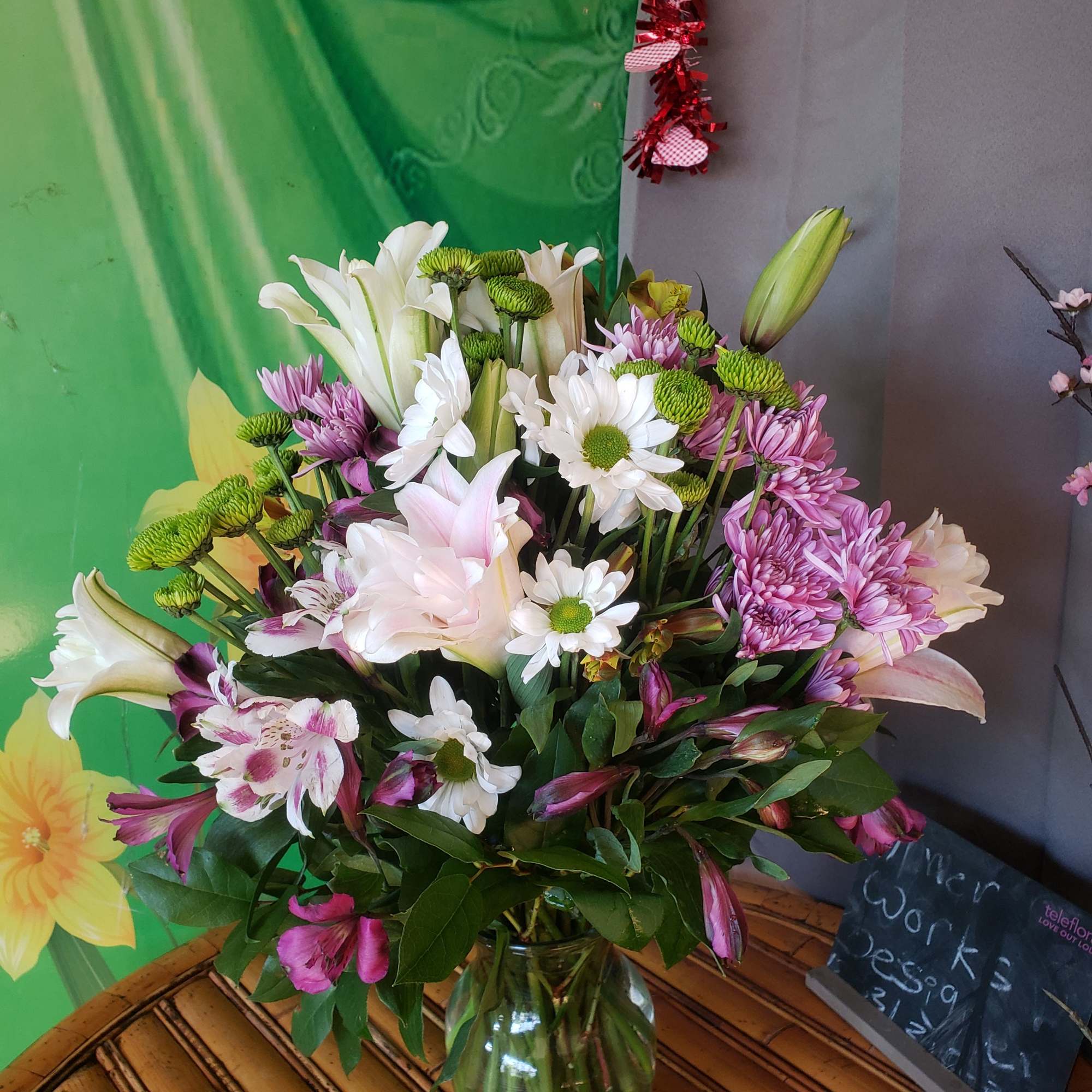 An artistic and bright arrangement, this crowd pleaser is as interesting as, photo 2 of 6