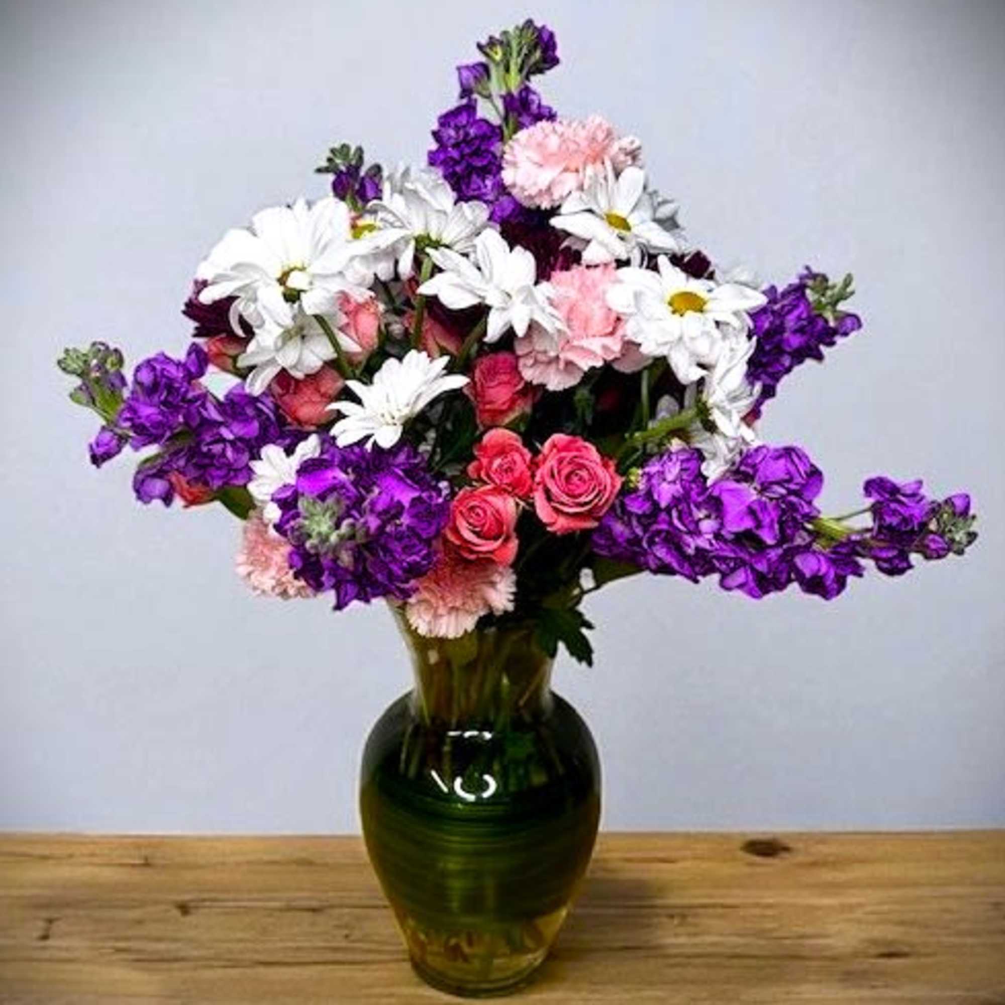 Step into a world of blooming beauty with Garden Glory&mdash;a cheerful, garden-fresh