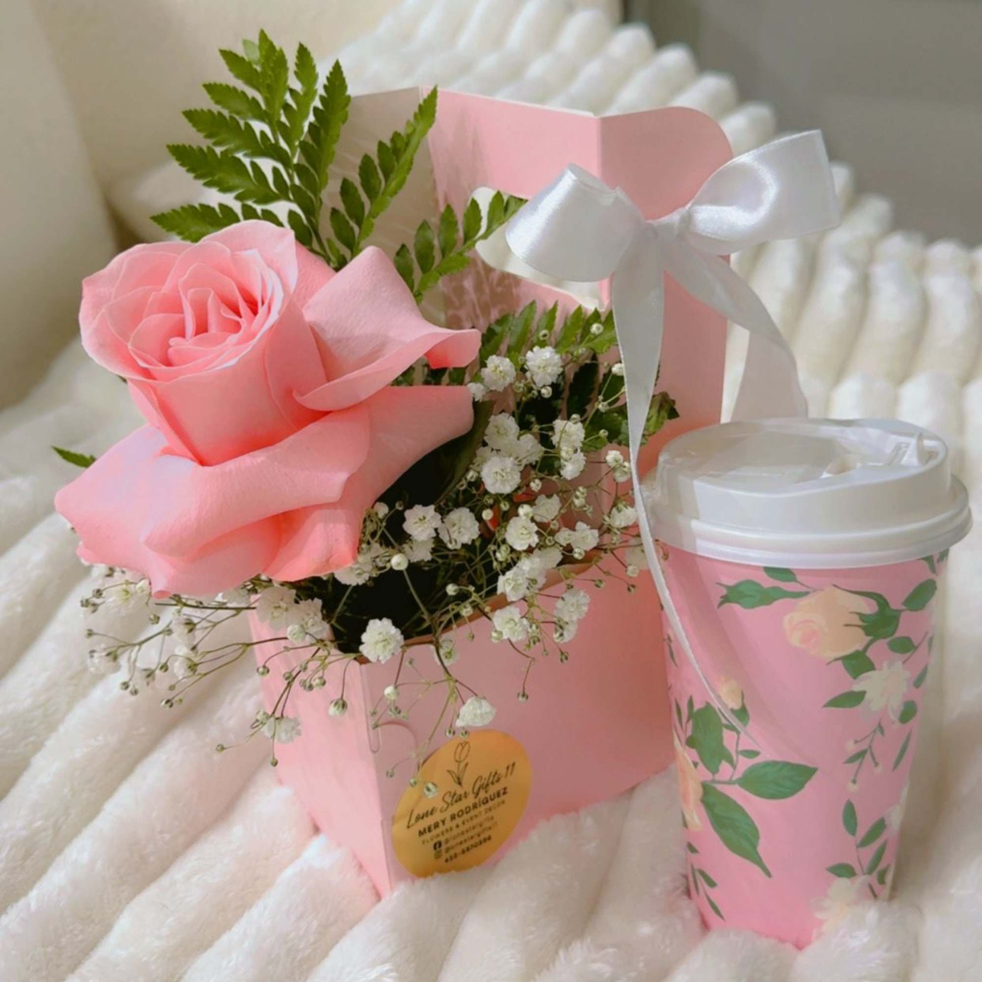 Bloom &amp; Tea is a delicate, boutique-style gift that makes a lasting