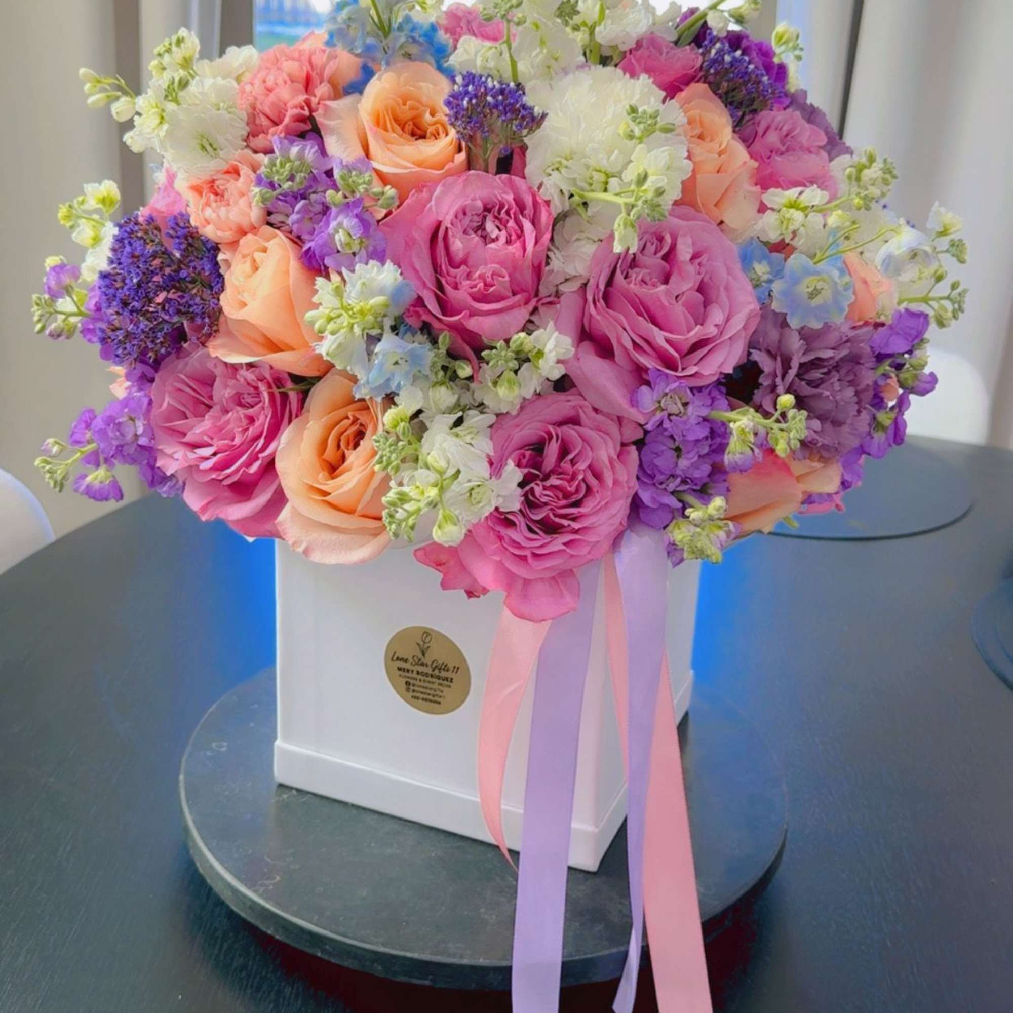 Soft, romantic, and beautifully designed &mdash; our Pastel Garden Luxury Box is