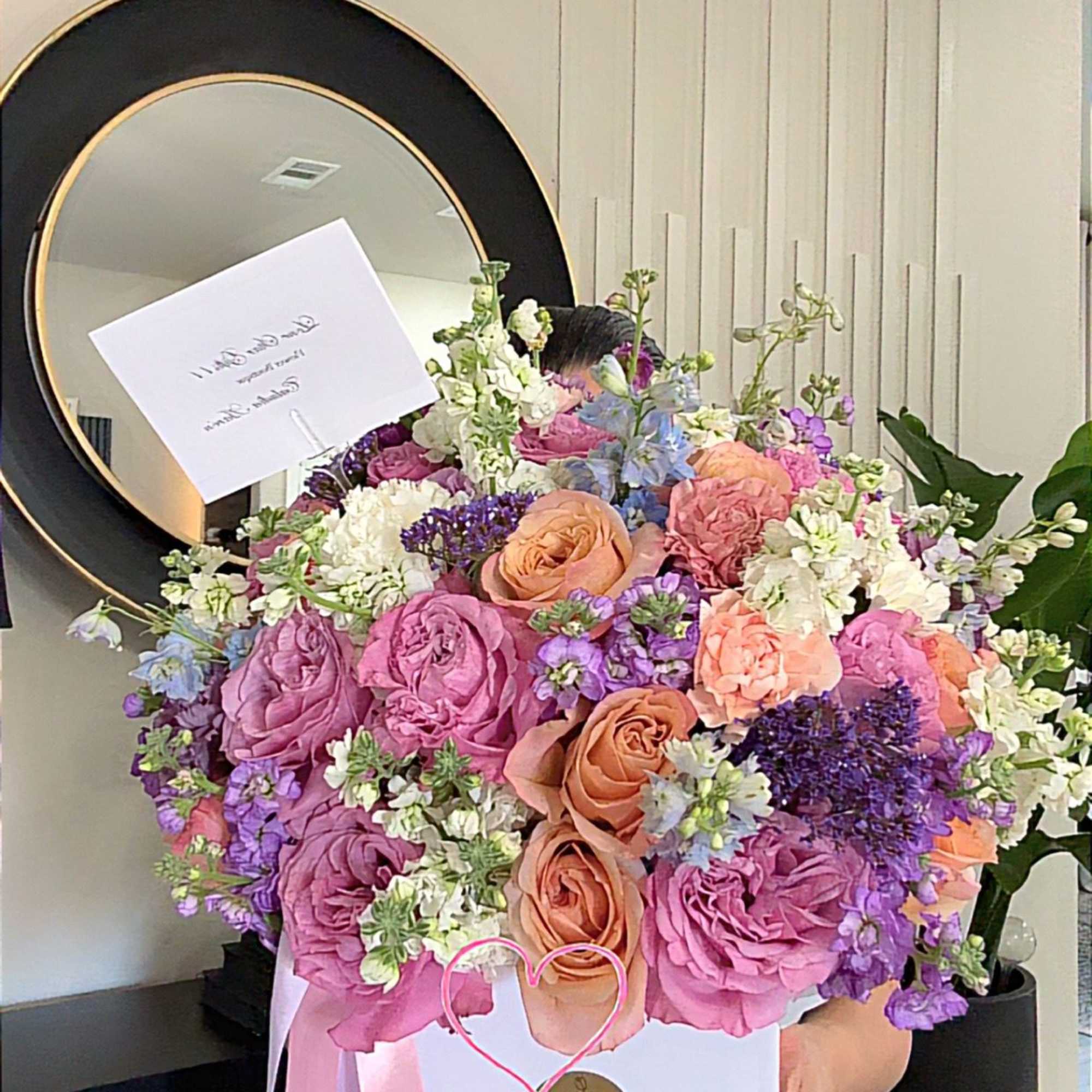 Soft, romantic, and beautifully designed &mdash; our Pastel Garden Luxury Box is, photo 2 of 2