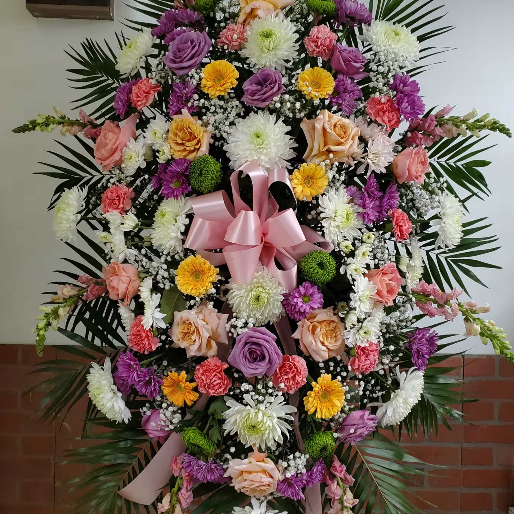 Soft colors. Some flowers may vary