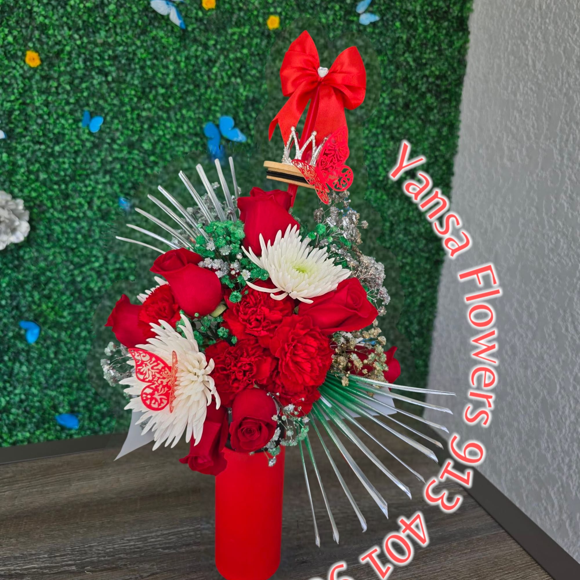 Small but Striking ️
Bold and romantic, our red mug flower arrangement is, photo 2 of 2