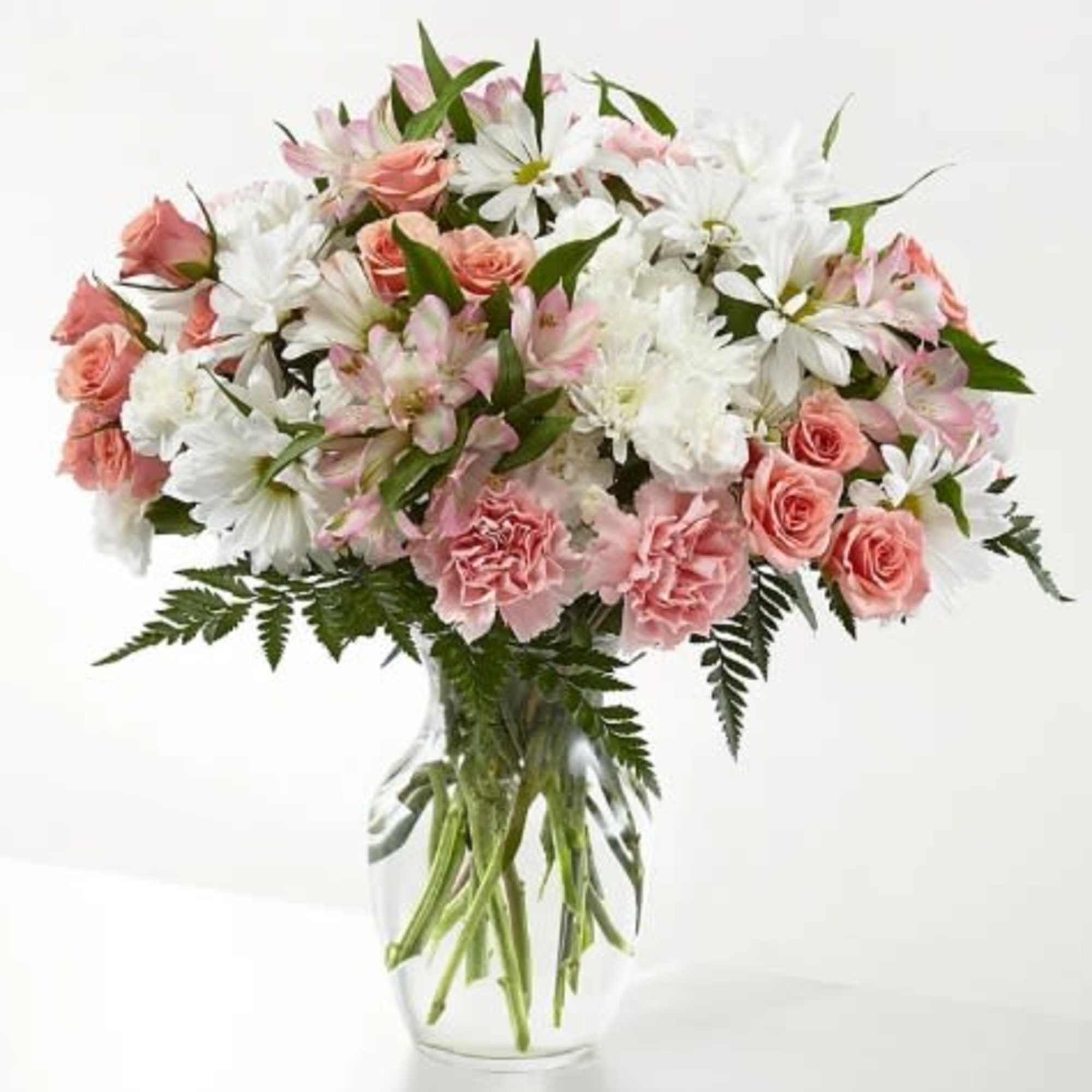 It's just, a little blush! Whoever you're sending this bouquet to, your