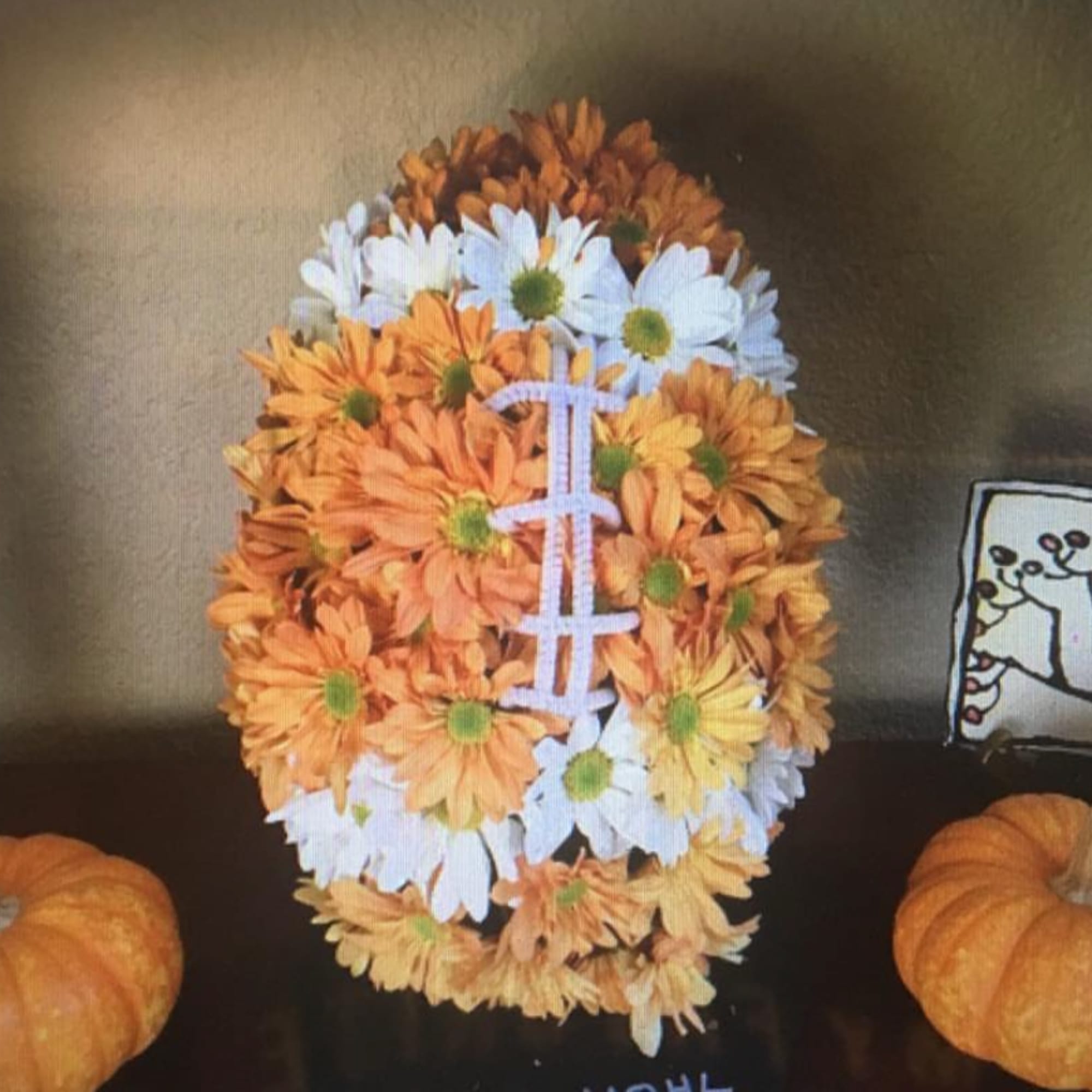 Fall Football Centerpiece