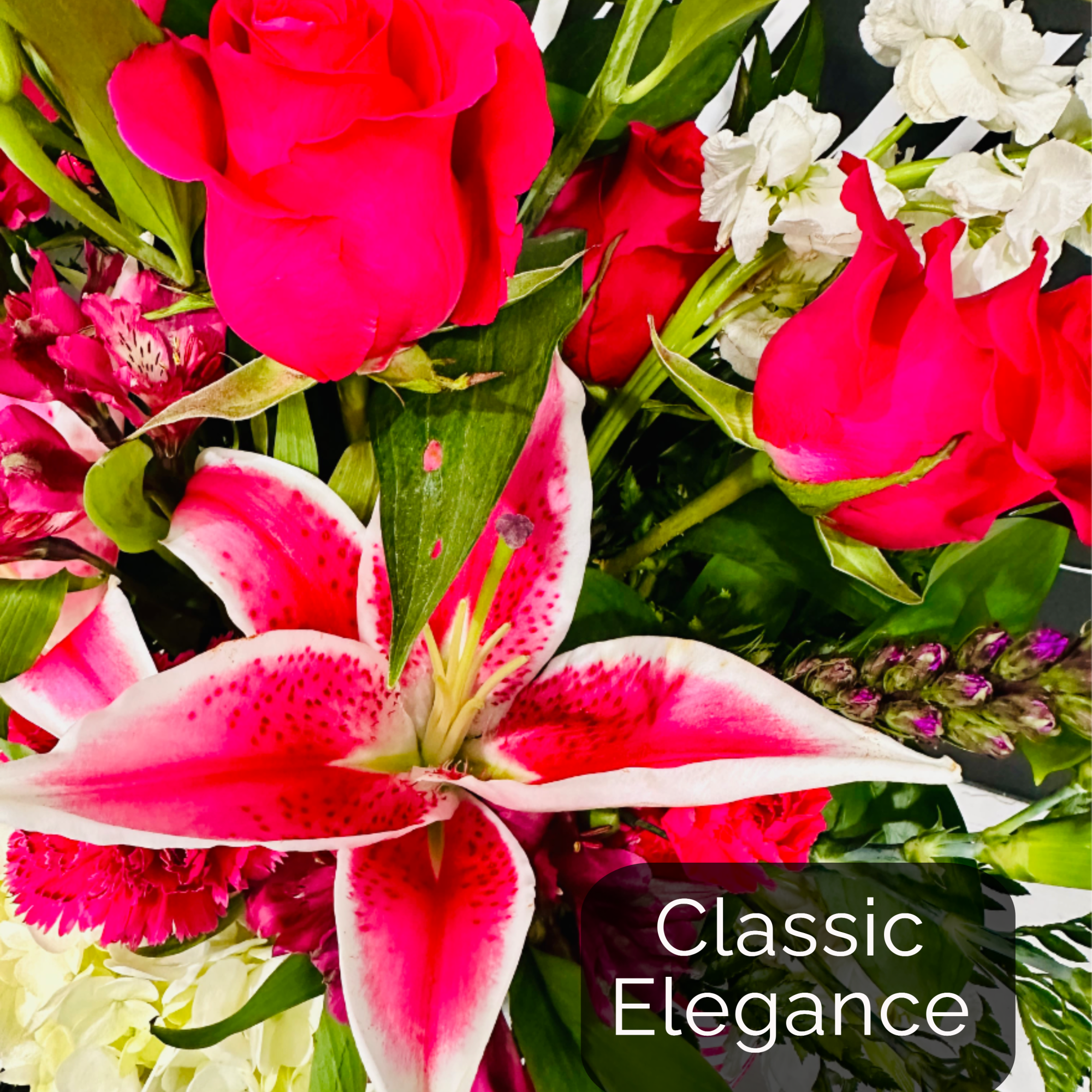 Classic elegance is always in style!  When you just aren't sure