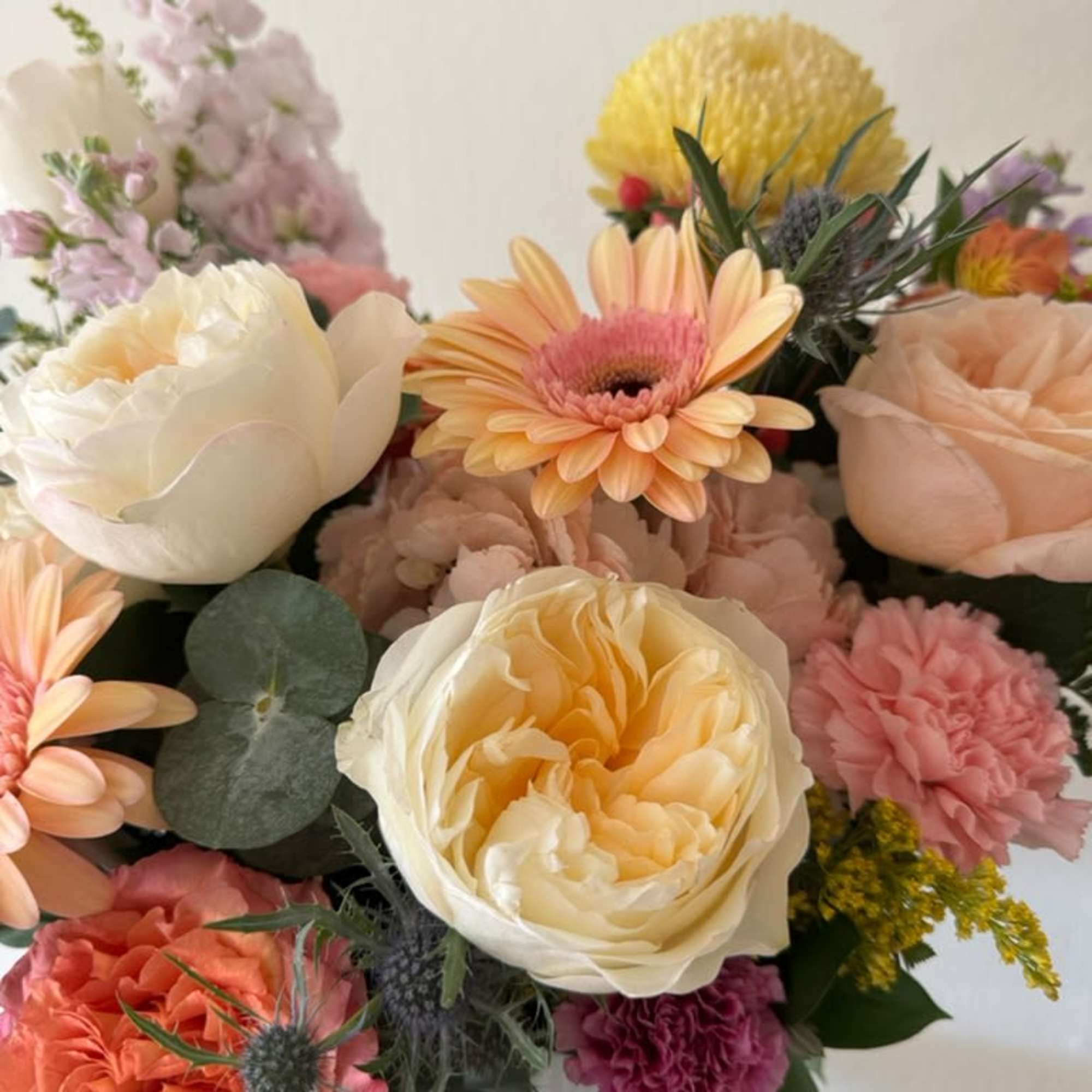 Colorful mix of flowers in a vas. perfect for any occasion. , photo 3 of 3