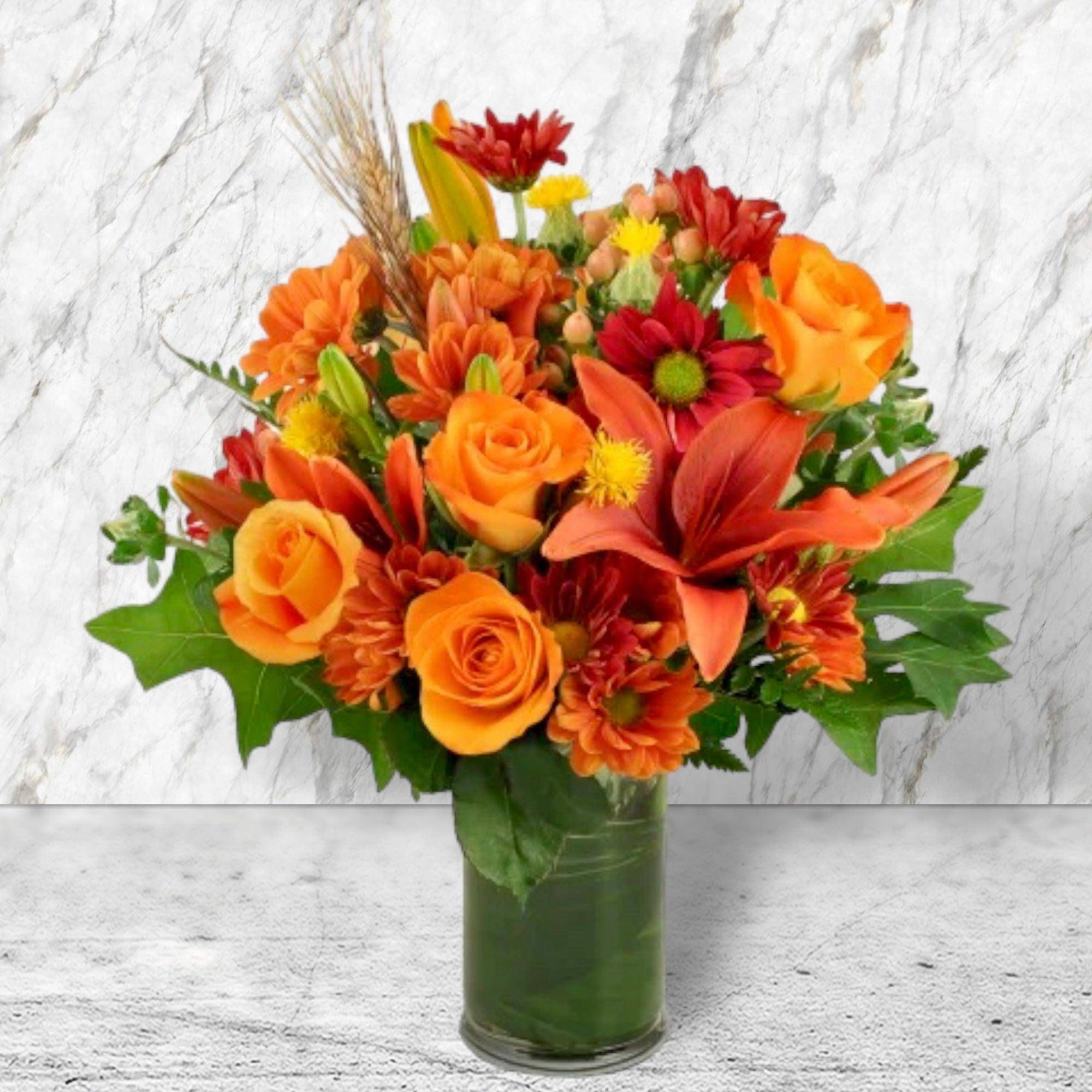 Fall Awakening captures the most striking colors of the harvest. This beautiful
