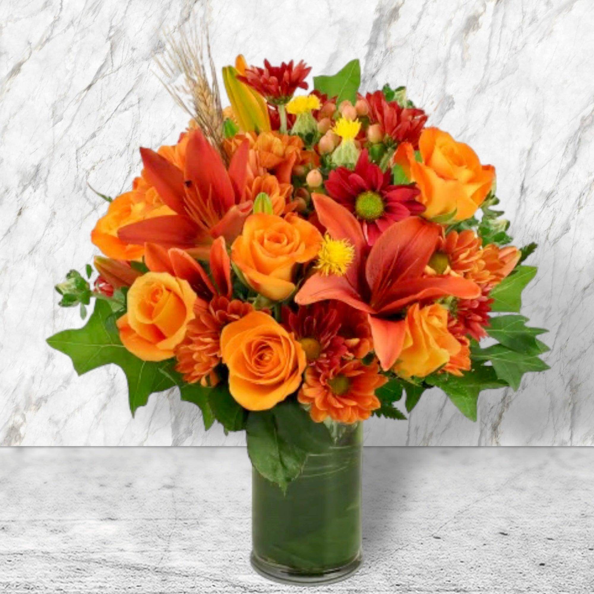 Fall Awakening captures the most striking colors of the harvest. This beautiful