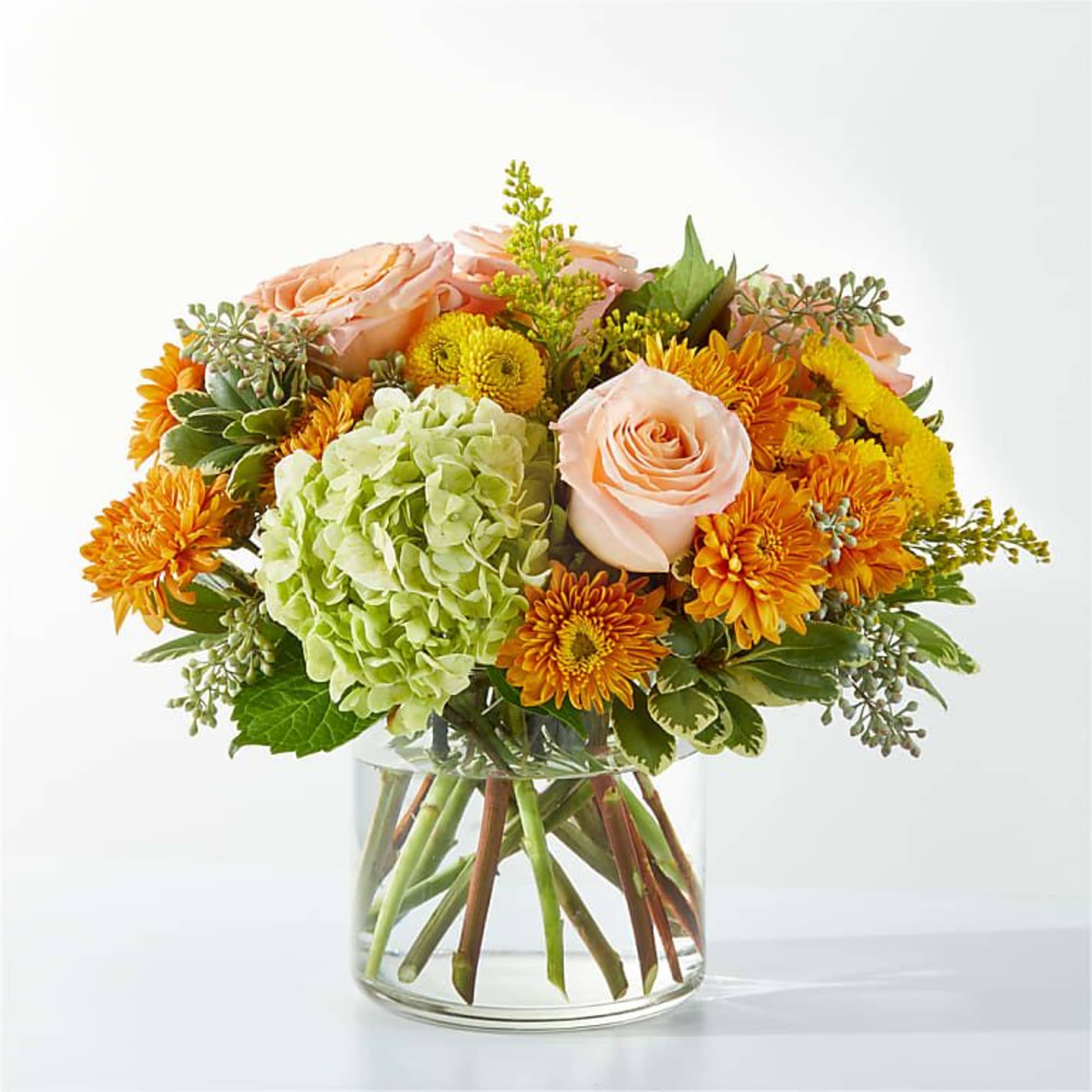 Soft and light, the Fall Foliage Bouquet is a gorgeous gesture of