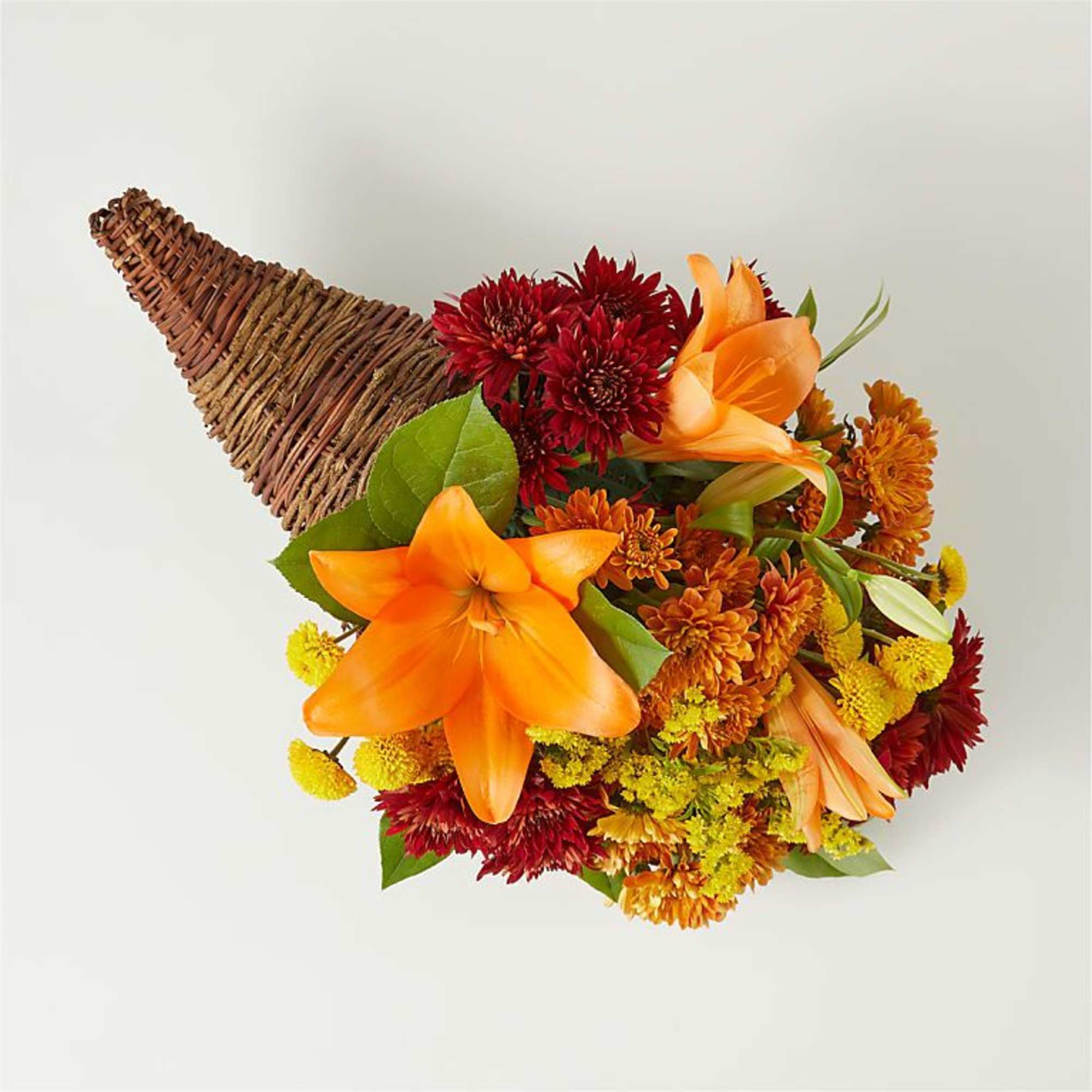 Celebrate the season with the Harvest Home Cornucopia Centerpiece, a beautifully designed, photo 2 of 2