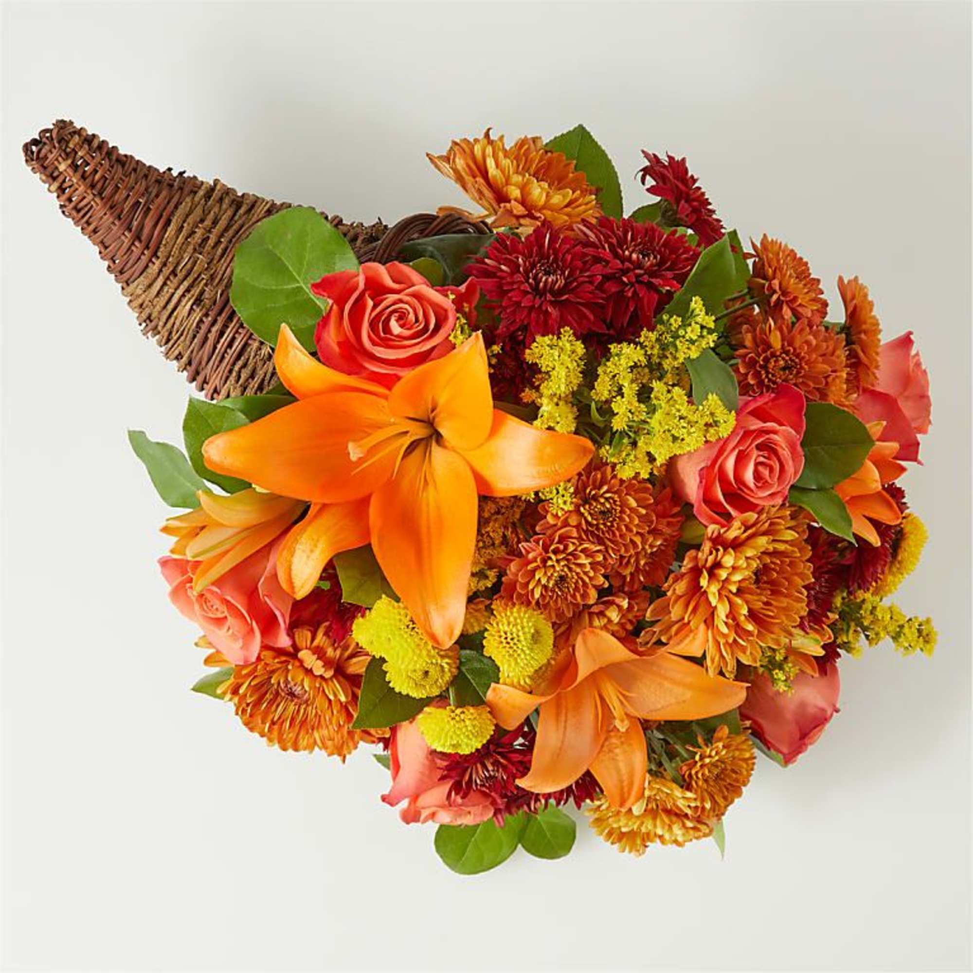 Celebrate the season with the Harvest Home Cornucopia Centerpiece, a beautifully designed, photo 2 of 2