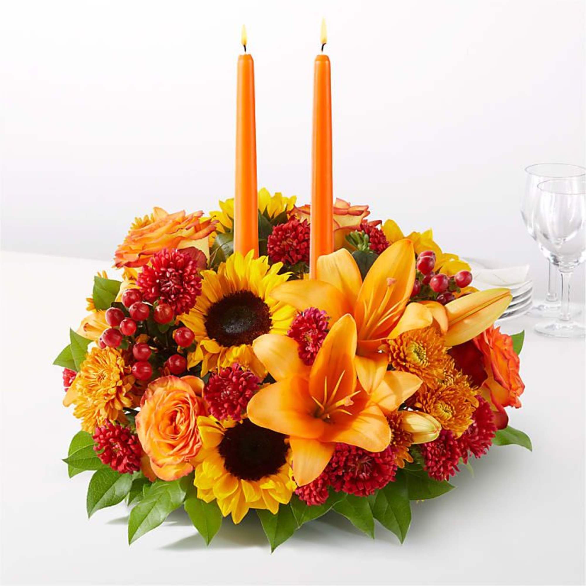 Thank the loved ones who gather around you with our Grateful Harvest